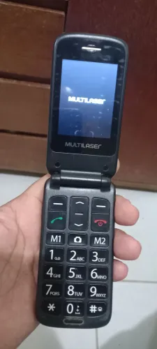 Celular Multilaser Flip Vita para idosos