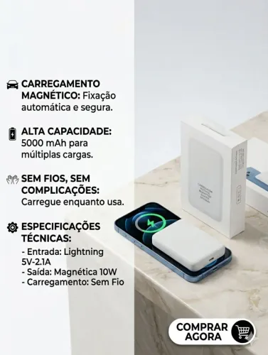 Carregador magnético 5000ah