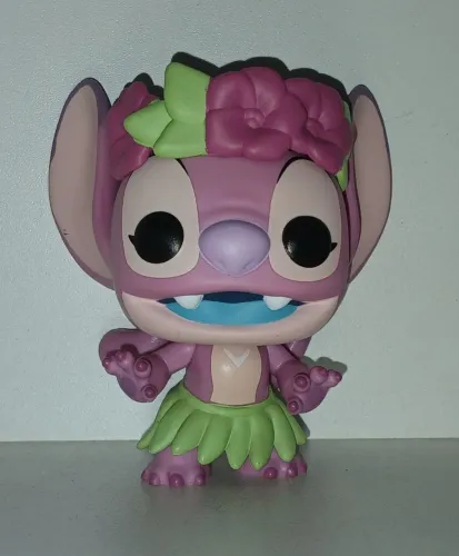 BONECA FUNKO POP DISNEY LILO E STITCH ANGEL ROSA HULA HULA ORIGINAL