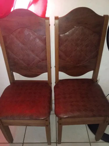 5 CADEIRAS IMPERIAL COM ESTRUTURA MDFMDF