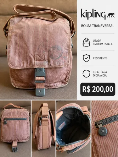 Bolsa transversal Kipling