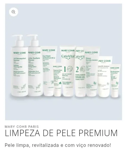 Produtos especiais pra pele muito ótimo 