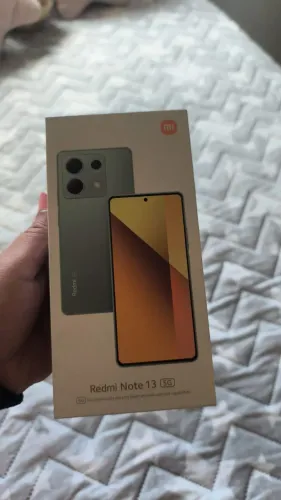 Redmi Note 13 5G 256GB Branco (Impecável + Na Caixa + 3 Capas)