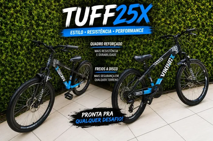 Bicicleta VIKING TUFF 25 X AZUL