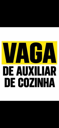 Vaga para auxiliar de cozinha em delivery
