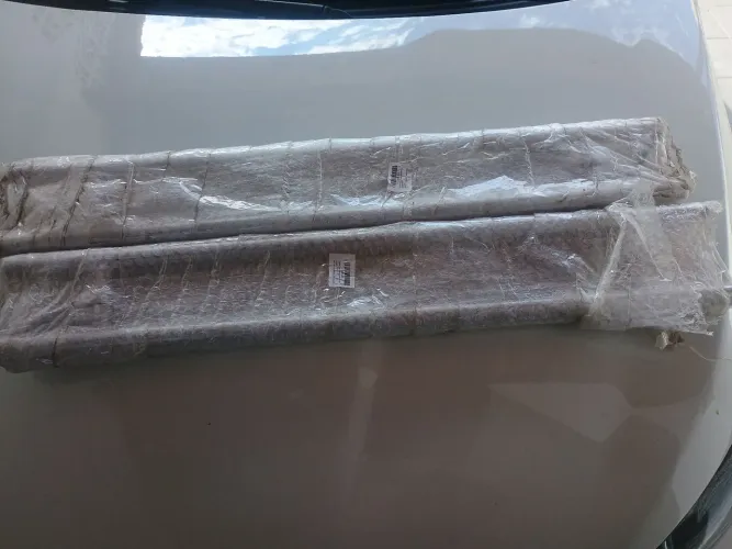 Puxador em alumínio para portas de salas 2 pares