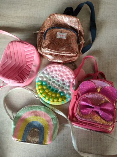 Lote 5 bolsas infantil 