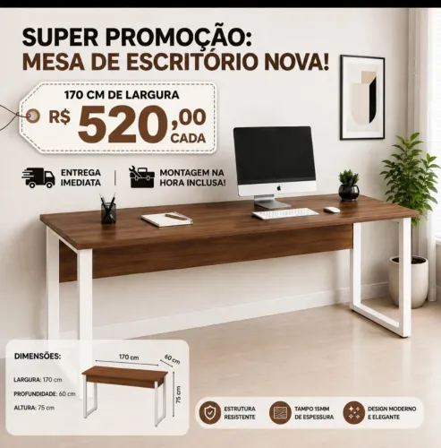Mesa de escritório 