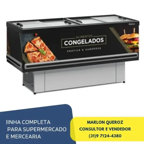 Ilha de Congelados 1,9M Gelopar Nova