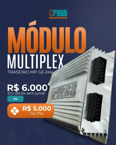 Módulo Multiplex Traseiro MP G6 24V - Produto Novo