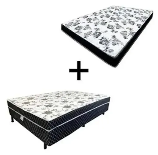 CAMA BOX D20 CASAL + COLCHÃO D20 CASAL EM OFERTA FRETE SOB CONSULTA