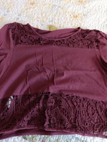 Delicada blusa Dimmy! Lindinha demais! N° 38, Seminova