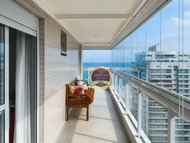 Apartamento à venda no Canto do Forte com 3 quartos, 2 suítes, 130m² e 2 vagas | lazer com
