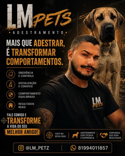 Adestrador comportamentalista canino 