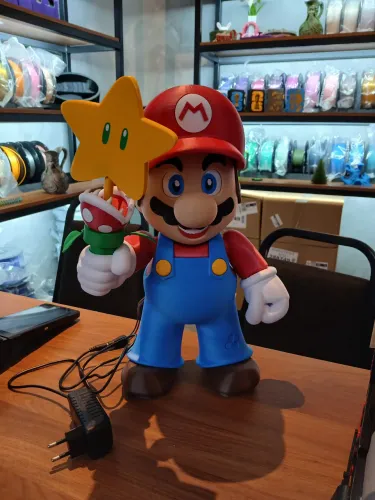 Luminária Mario em 3D