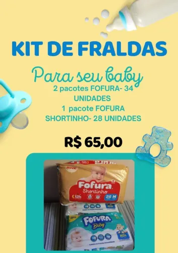 Fralda descartável