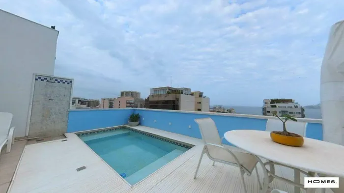 Cobertura à venda, 5 quartos, 2 suítes, 2 vagas, Ipanema - Rio de Janeiro/RJ