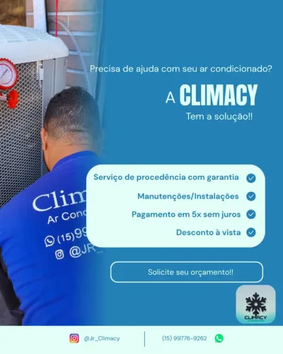 Instalação de ar condicionado