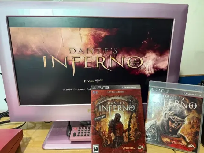 Jogo Dante's Inferno Divine Edition Ps3 Com Luva Físico Cib