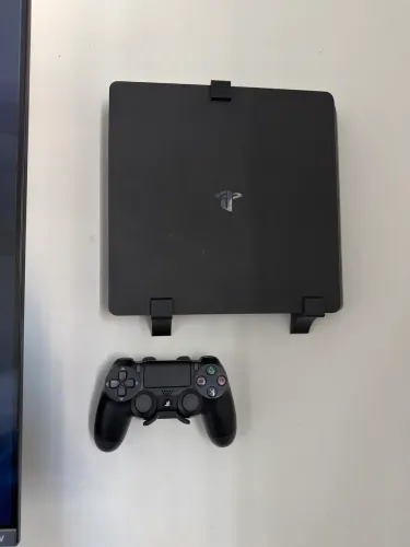 Ps4 Slim 1T com 1 Controle + 5 Jogos