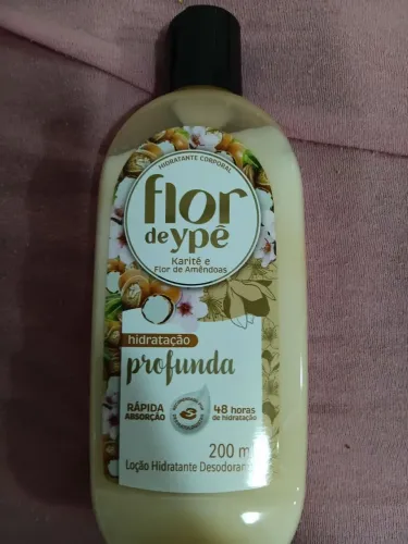Hidratante flor de ypê karité e flor de amêndoas 
