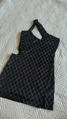 Vestido brilhoso novo (ponto de estoque de fabrica)