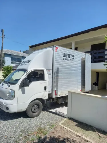 JD mudanças pequenas em Joinville e outras regiões de Santa Catarina e Paraná
