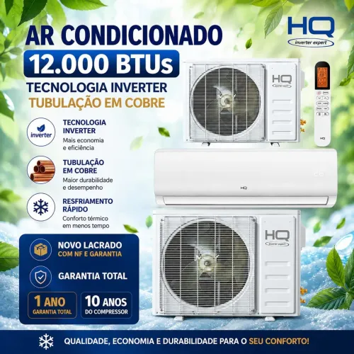 Ar CONDICIONADO HQ 12000 BTU