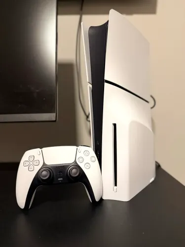 Playstation 5 Slim C/ Leitor 1TB - Controle + Gran Turismo 7