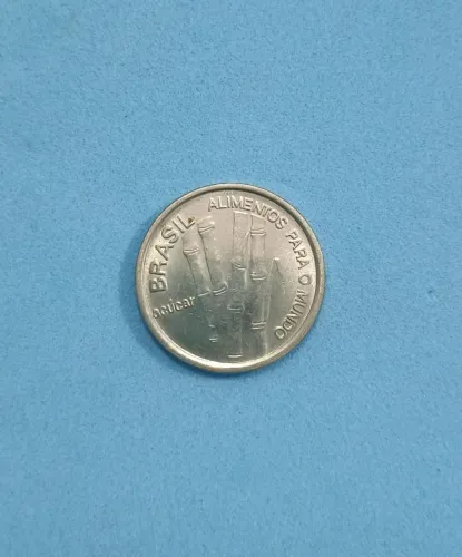 Moedas antigas 1 cruzeiro 1985