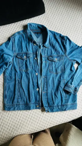 Jaqueta Tommy Hilfiger Masculina Jeans Blue Azul