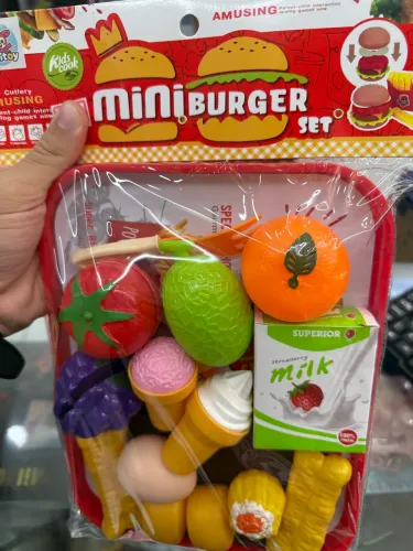 Kit de Lanchonete de Brinquedo