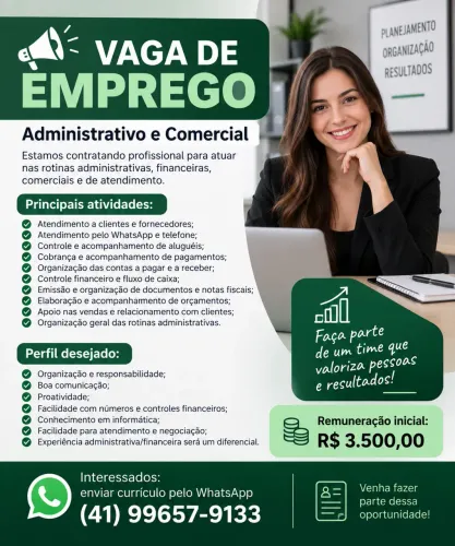 ADMINISTRATIVO E COMERCIAL