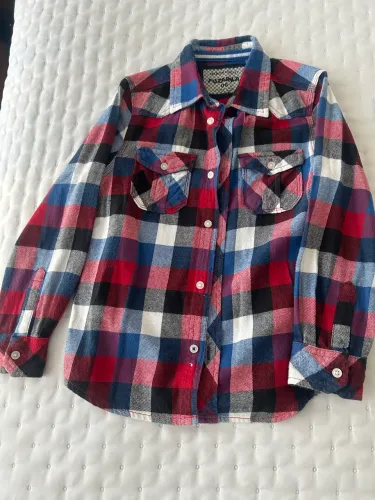 Camisa xadrez infantil