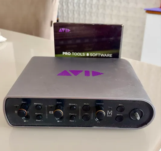 Interface de áudio Avid Mbox 3 c/ Pro Tools original