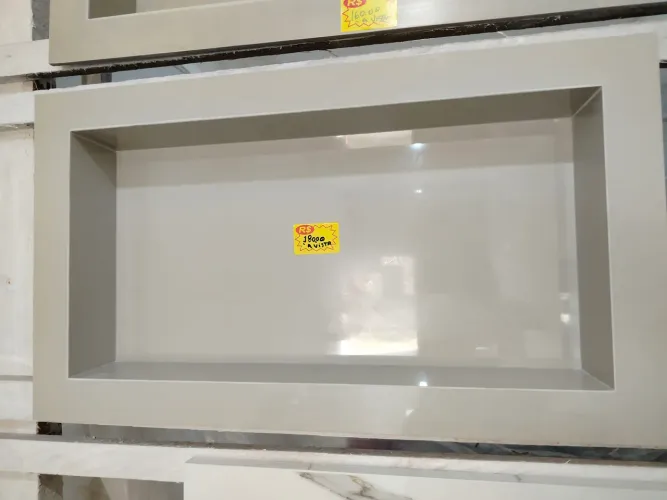 Nicho com alto brilho porta acessórios de banheiro 