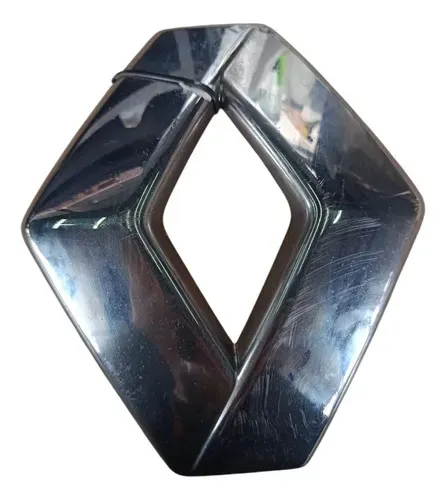 Emblema Logo Tampa Traseiro Renault Sandero 2018 2023 Cromado