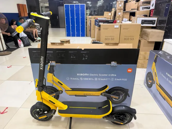 Patinete Elétrico Xiaomi Scooter 6 Ultra 1200W - Autonomia de 75km