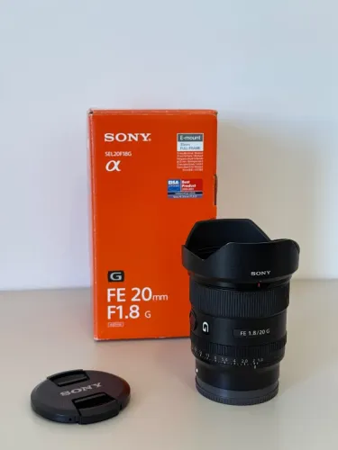 Lente Sony 20mm 1.8 G