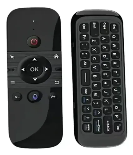 Controle Remoto Air Mouse Teclado 2.4g Com Voz Mouse Para Tv e BOX