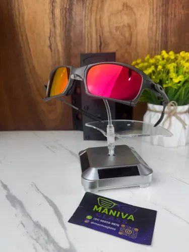 Óculos de Sol Lupa Oakley X metal Squared Lente Torch ? | www.manivaglass.com.br