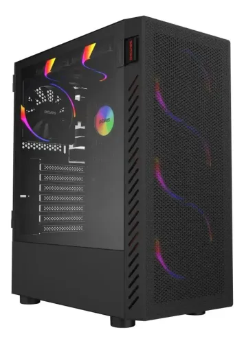 Gabinete Gamer Bolter Black Vulcan
