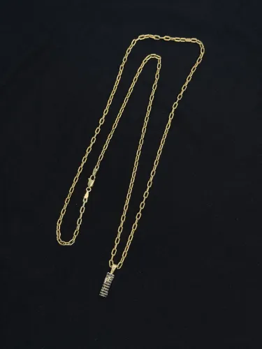 Cordão de ouro 18k elo Cartier