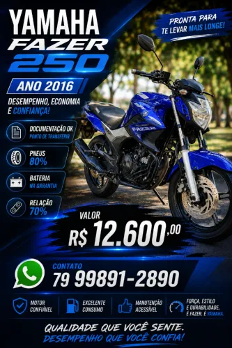 Fazer Ano 2016. valor 12.500,00. Zap *90