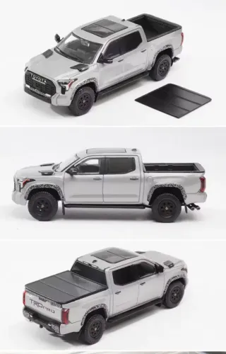 Miniatura Toyota Tundra GDC Premium escala real 1:64 tamanho Hotwheels