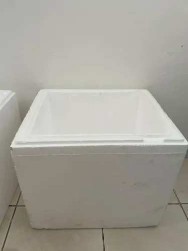 Caixa de isopor de 60 litros - 2 unidades
