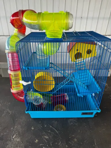 GAIOLA HAMSTER 3 ANDARES
