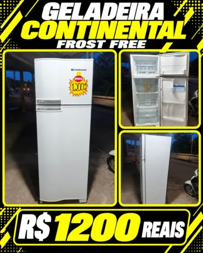 GELADEIRA CONTINENTAL FROST FREE
