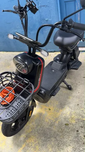 Scooter Elétrica Panda J10 800W Suporta 200kg