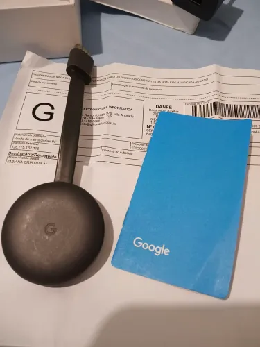 CHROMECAST 3°GERAÇÃO R$160,00 c/ NotaFiscal e Acessórios 